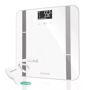 Cecotec | Viedie svari | Surface Precision 9400 Full Healthy | Maksimālais svars (ietilpība) 180 kg | Precizitāte 100 g | Balts