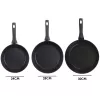 Pannu komplekts Salter BW08773 3 gab. — 20/24/28 cm nepiedegošas cepamās pannas
