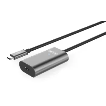 USB kabelis UNITEK U305A 5m USB 3.2 Gen 1 USB C pelēks