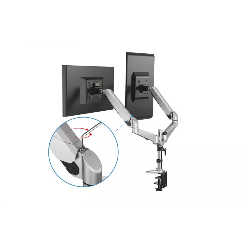 Digitus Divu monitoru stiprinājums, 2x 32, 2x 8 kg