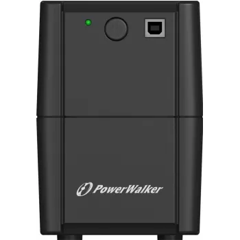 PowerWalker 10121070 nepārtrauktās barošanas avots (UPS) Line-Interactive 0.85 kVA 480 W 2 AC kontaktligzdas