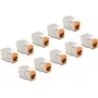 DeLOCK pamatnes modulis 88117 Plakans RJ-45 Oranžs 10 gab.