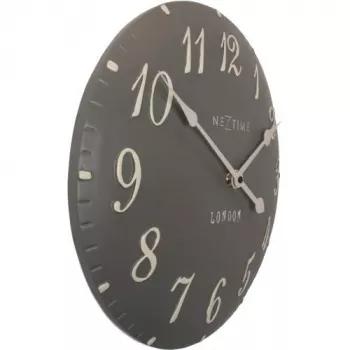 NeXtime klok 3084gs London Arabic, Ø34.5cm, Sienas, pelēks/baltss