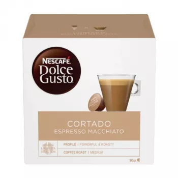 Nescafe Dolce Gusto Cortado Espresso Macchiato kafija, 16 kapsulas