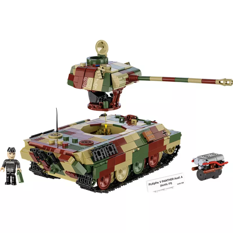 Blocks Pz.Kpfw.V Panther versija A 1152 bloki