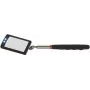 ChiliTec teleskopiskais spogulis ar LED apgaismojumu, garums 28–88 cm, spogulis 65x40 mm (22103)