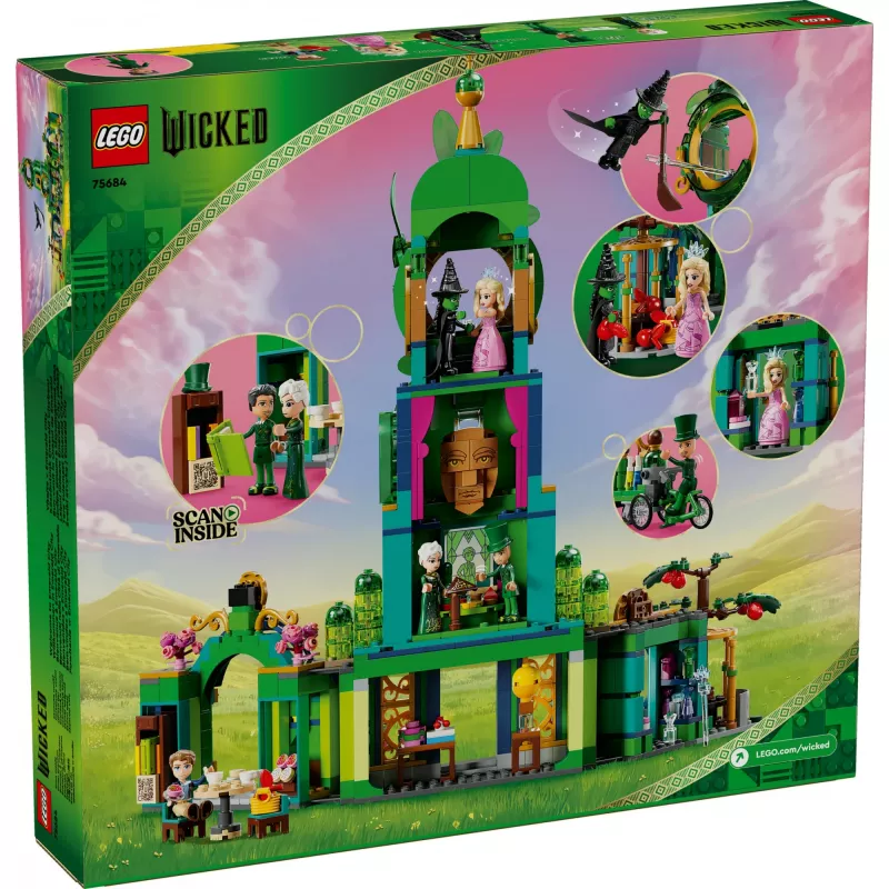 Bricks Wicked 75684 Laipni lūdzam Smaragda pilsētā