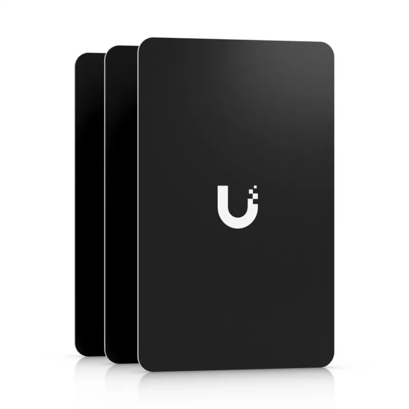 Ubiquiti UniFi Access Card UA-CARD-B-100, 100 gab. NFC karšu iepakojums, melna (UA-CARD-B-100)