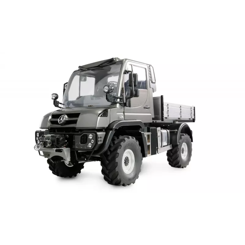 Amewi Mercedes-Benz Unimog ierīču nesējs 4WD antracīts 1 10 ARTR (22683)