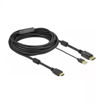 HDMI–DisplayPort kabelis DeLOCK 85967 4K 30 Hz 7 m