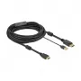 HDMI–DisplayPort kabelis DeLOCK 85967 4K 30 Hz 7 m