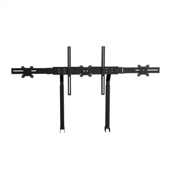 Simulācijas sacīkšu kokpits Next Level Racing F-GT NLR-A006 — regulējams sēdekļa un stūres augstums, atbalsta 3 displejus, maksimālā lietotāja svara ietilpība 60 kg, melns
