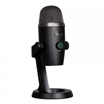 Logitech Yeti Nano, galda mikrofons, 20 - 20000 Hz, 0,5%, 24 biti, 48 kHz, 4,5 mV/Pa