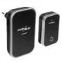 GreenBlue GB157 B Kinetic akumulators-free Wireless Dorr Bell, Melodies, Melns, Range up to 200m, IP44