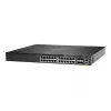 HPE Aruba 6300M - Slēdzis - L3 - pārvaldīts - 24 x 10/100/1000 + 4 x 1 Gigabits / 10 Gigabits / 25 Gigabits / 50 Gigabits SFP56 (Augšupielāde / Sakraušana) - Priekšpuse un Sāni uz Aizmuguri - uz Ra
