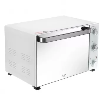 Elektriskā galda krāsns Adler AD 6027, 48 L ietilpība, 1800 W, balta