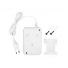 Oglekļa monoksīda un gāzes detektors BLOW TGC30 WiFi Tuya — LCD, 85 dB, vadu, virsmas montāža, balts