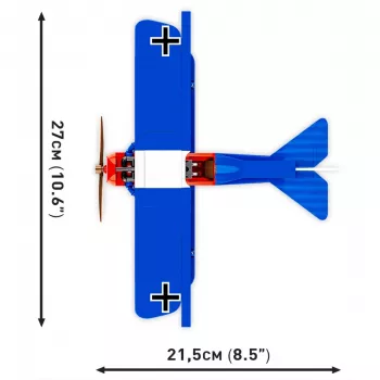 COBI Fokker D.VII konstrukcijas modelis mērogā 1:48 COBI-2994