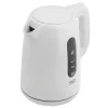 Adler AD 1380w White ir Adler produkts no mūsu Elektrisko tējkannu klāsta. Izceļas ar baltu krāsu, 1 litra tilpumu un polipropilēna materiālu.