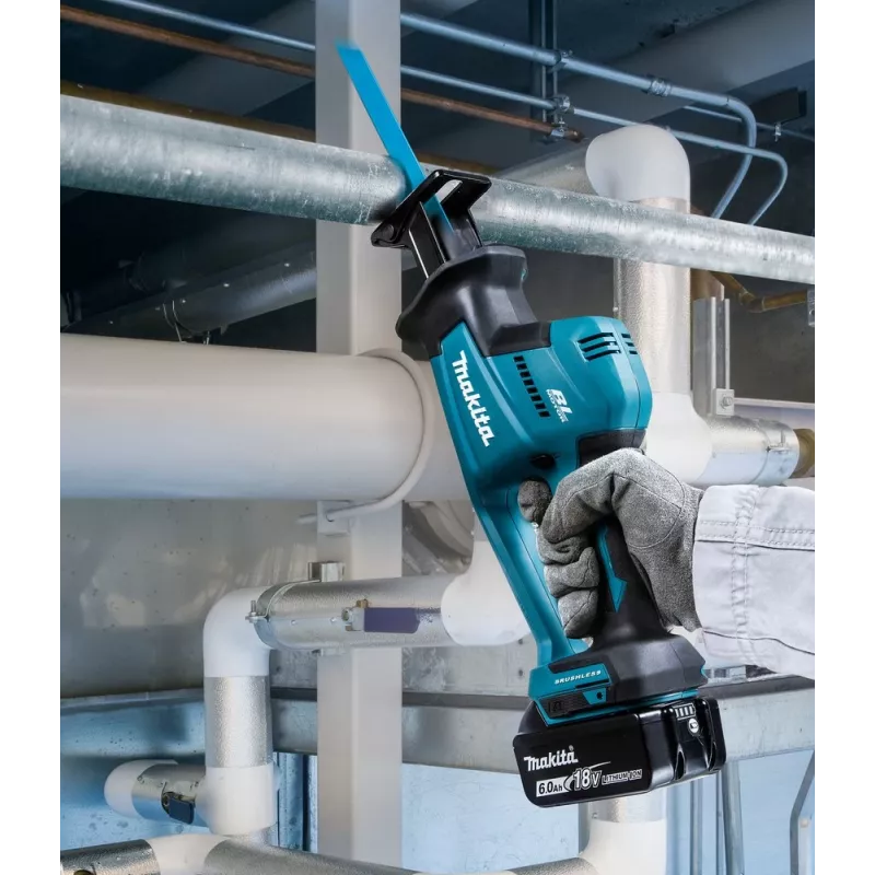 Bezvadu zāģis Makita DJR189Z 18 V melns, zils