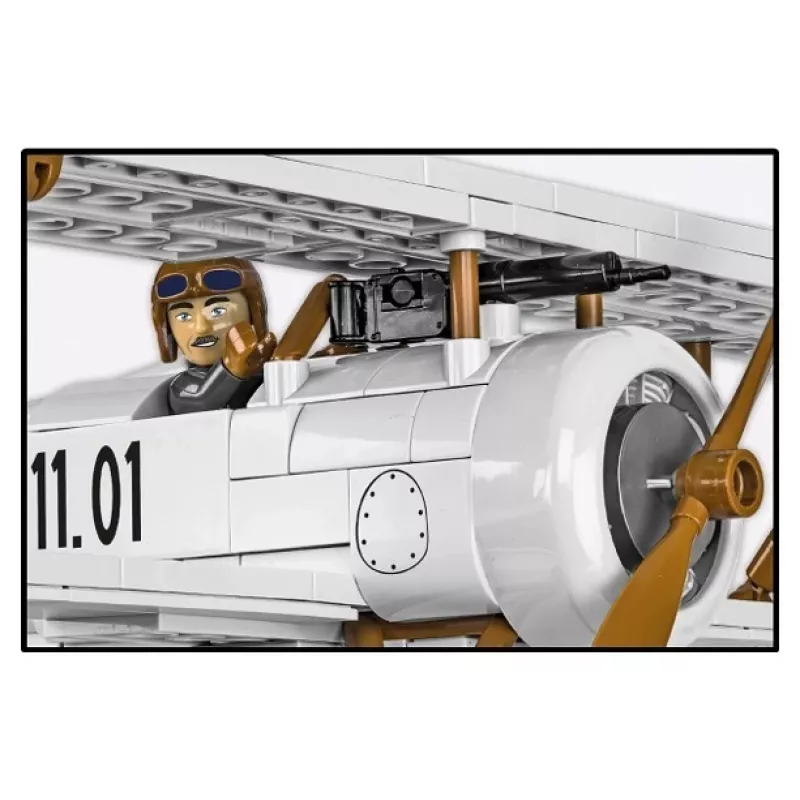 Cobi ķieģelīšu komplekts Nieuport 17 C.1 274 detaļas modeļa komplekts