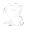 MEDIA-TECH Laptop Statīvs – Laptop Statīvs MT2661W (balts)