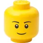 Room Copenhagen LEGO glabāšanas galva “Puika” mini – glabāšanas kaste maziem klucīšiem un rotaļlietām