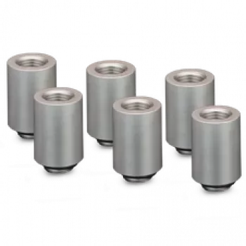 Thermal Grizzly DeltaMate Extender MF28 matēta niķeļa - 6 gab. siltumsaskarnes plāksnīšu komplekts
