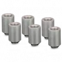 Thermal Grizzly DeltaMate Extender MF28 matēta niķeļa - 6 gab. siltumsaskarnes plāksnīšu komplekts