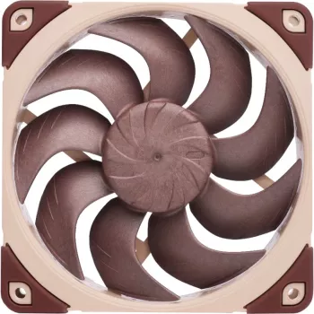 120 mm Noctua NF-A12x25 G2 LS-PWM korpusa ventilators ar PWM savienojumu, zema trokšņa adaptera saderīgs