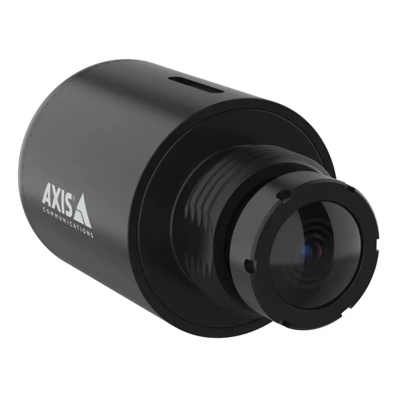 Sensoru vienība AXIS F2107-RE — CMOS 1/2.78 collas, M12 objektīva stiprinājums, universāla izvietošana, 30×58×30 mm, melna