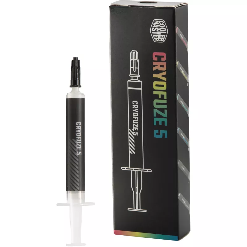 Termopasta Cooler Master CRYOFUZE 5 balta 3g — augstas vadītspējas CPU/GPU termopasta