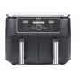 Ninja AF400EU fritieris Double 9.5 L Brīvi stāvošs 2470 W Karstā gaisa fritieris Melns