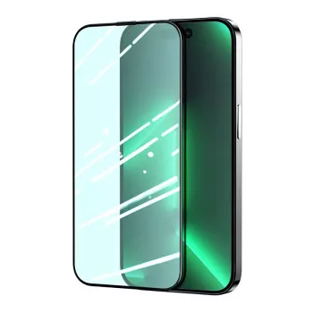 Stikla ekrāna aizsargs Joyroom JR-G04 iPhone 14 Pro Max 6.7 collām ar acu aizsardzību