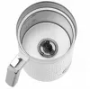 Automātiskais piena putotājs Adler AD 4494 Metallic balta — 130 ml putu, 300 ml sildīšanas, 500 W