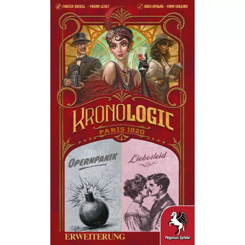 Kronologic - Paris1920: Liebesleid & Opernpanik, galda spēles paplašinājums