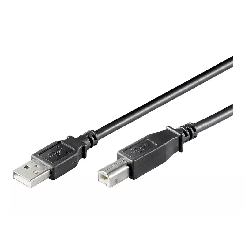 Goobay 68901 USB kabelis melns