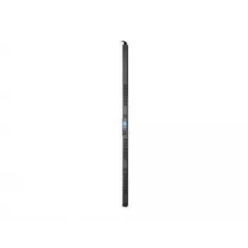 APC Rack PDU 2G, mērīta pēc kontaktligzdas ar pārslēgšanu, ZeroU, 20A/208V, 16A/230V, (21) C13 un (3) C19