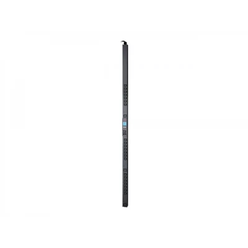 APC Rack PDU 2G, mērīta pēc kontaktligzdas ar pārslēgšanu, ZeroU, 20A/208V, 16A/230V, (21) C13 un (3) C19