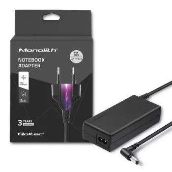 Qoltec klēpjdatora barošanas bloks ASUS 65W 3.42A 19V 5.5x2.5 50018.65W