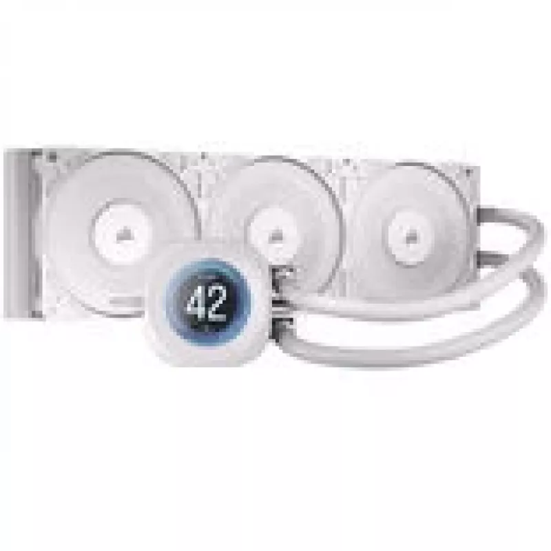 Universāls šķidruma dzesētājs Corsair Nautilus 360 RS 12 cm Balts