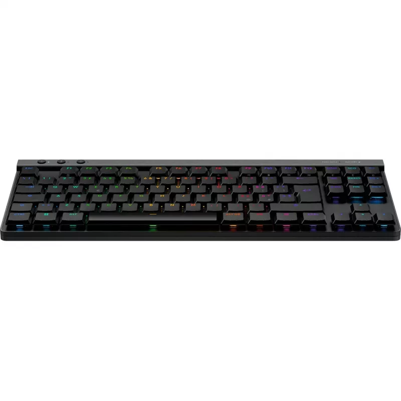LOGITECH G515 LIGHTSPEED TKL bezvadu spēļu tastatūra - MELNA - PAN - 2.4GHZ/BT - EMEA28i-935 - TAKTILA