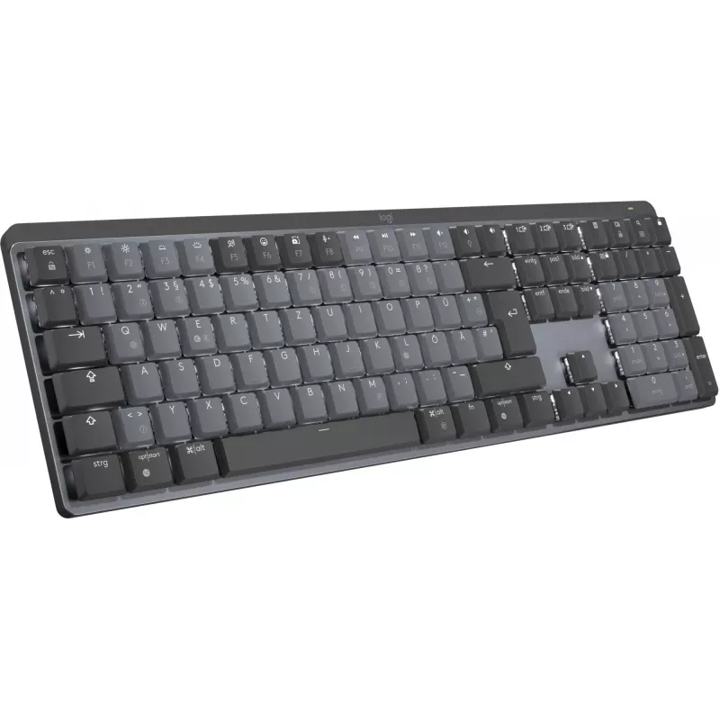Logitech MX Mechanical Wireless Illuminated Performance tastatūra Pilna izmēra QWERTZ
