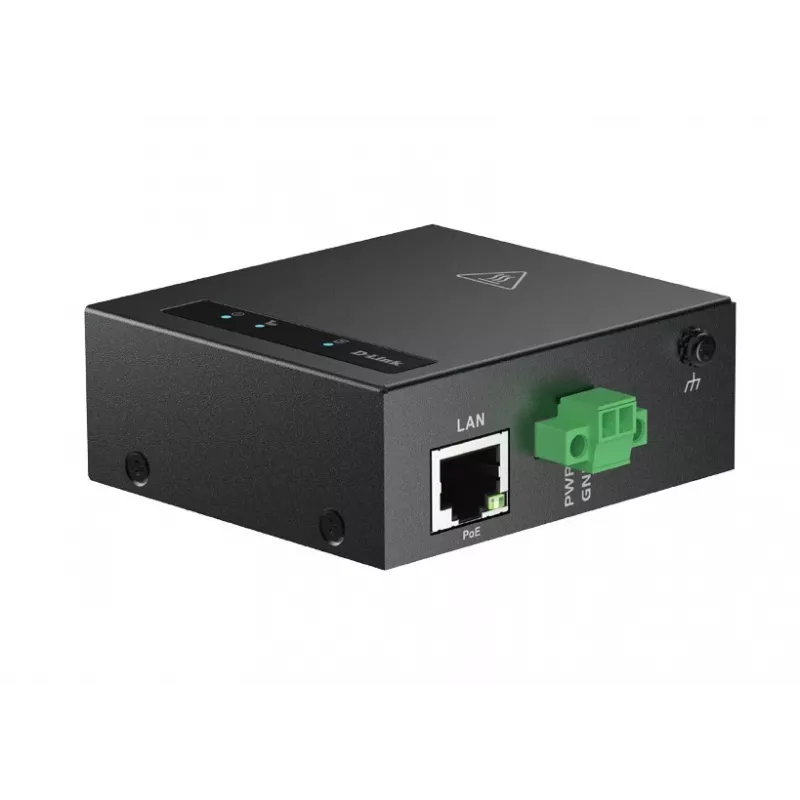 D-Link 4G LTE M2M VPN PoE+ modema maršrutētājs, RJ45, ārējā, IEEE 802.3at, melns, 48–57 V, -30–70 °C