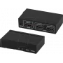 HDMI pārslēgs ShiverPeaks 2 x HDMI 1.4 3840 x 2160 Melns metāls
