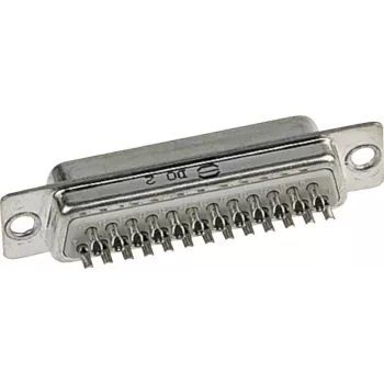 Harting D-SUB kontaktdakšu galviņa 180 ° Polu skaits: 15 Lodējamais kauss 09 67 015 5615 1 gab. (09 67 015 5615)