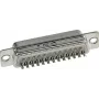 Harting D-SUB kontaktdakšu galviņa 180 ° Polu skaits: 15 Lodējamais kauss 09 67 015 5615 1 gab. (09 67 015 5615)