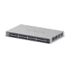 Pārvaldāms Gigabit Ethernet slēdzis Netgear GS752TX, 48x RJ-45 10/100/1000, 10G atbalsts, 1U statīvs, pelēks