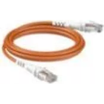 Patchsee ThePATCHCORD RJ45 komutācijas kabelis Cat. 6A, U/UTP, extratievs, oranžs, 0,15 m (TPC-OR-U/0.5)