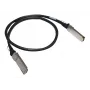 InfiniBand/optiskās šķiedras kabelis Aruba R0Z25A 1 m QSFP28 Melns